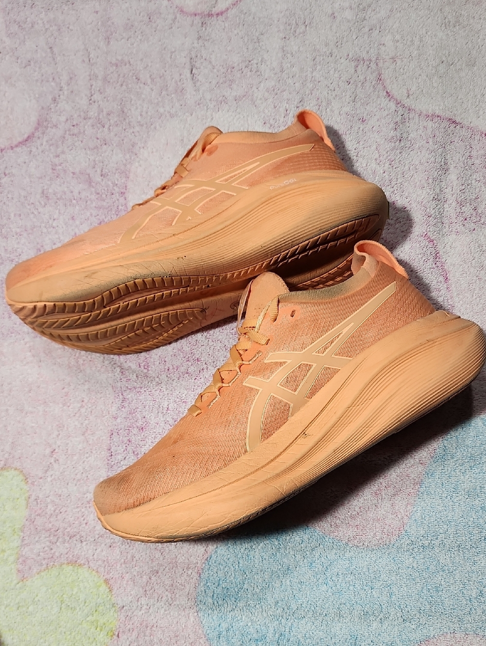 Asics GEL-Nimbus 27 Lite-Show  Sz 10 Orange Running Shoe ($140)